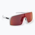 "Oakley Sutro" poliruoti balti/prizm lauko akiniai nuo saulės