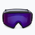 Oakley Target Line matiniai juodi/violetiniai iridžio spalvos slidinėjimo akiniai OO7120-14 2