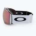 Oakley Flight Deck matinės baltos/prizm rožinio aukso iridžio slidinėjimo akiniai OO7050-C2 4
