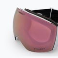 Oakley Flight Deck matinės baltos/prizm rožinio aukso iridžio slidinėjimo akiniai OO7050-C2 5