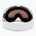 Oakley Flight Deck matinės baltos/prizm rožinio aukso iridžio slidinėjimo akiniai OO7064-C9 3
