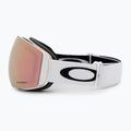 Oakley Flight Deck matinės baltos/prizm rožinio aukso iridžio slidinėjimo akiniai OO7064-C9 4