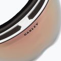 Oakley Flight Deck matinės baltos/prizm rožinio aukso iridžio slidinėjimo akiniai OO7064-C9 5