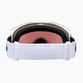 "Oakley Fall Line" matinės baltos/prizm rožinio aukso spalvos slidinėjimo akiniai 7