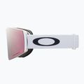 "Oakley Fall Line" matinės baltos/prizm rožinio aukso spalvos slidinėjimo akiniai 8