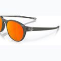 Akiniai nuo saulės Oakley Reedmace matte grey smoke/prizm ruby polar 6