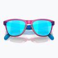 Vaikiški akiniai nuo saulės Oakley Frogskins XXS acid pink/prizm sapphire 5