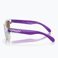 Vaikiški akiniai nuo saulės Oakley Frogskins XXS clear/prizm violet 3