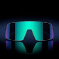 "Oakley Sutro Ti" satininio švino/prizminio safyro akiniai nuo saulės 7