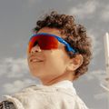 Vaikiški akiniai nuo saulės Oakley Resistor sky blue/prizm ruby 9