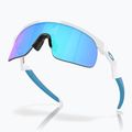 Vaikiški akiniai nuo saulės Oakley Resistor polished white/prizm sapphire 5
