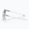 Akiniai nuo saulės Oakley Latch matte clear/prizm sapphire polarized 3