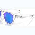 Akiniai nuo saulės Oakley Latch matte clear/prizm sapphire polarized 6