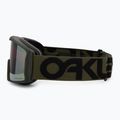 Slidinėjimo akiniai Oakley Line Miner L matte b1b dark brush/prizm sage gold iridium 4