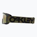 Slidinėjimo akiniai Oakley Line Miner L matte b1b dark brush/prizm sage gold iridium 4