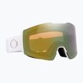 "Oakley Fall Line" balti leopardiniai/prizm sage gold iridium slidinėjimo akiniai