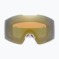 "Oakley Fall Line" balti leopardiniai/prizm sage gold iridium slidinėjimo akiniai 2