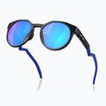 Akiniai nuo saulės Oakley HSTN matte black/prizm sapphire polar 5