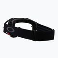 Oakley Airbrake MTB juodos spalvos metaliniai/skaidrūs dviratininko akiniai 5