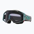 Oakley Airbrake MTB tld taktiniai žali/šviesiai pilki dviratininkų akiniai 7