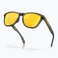 Akiniai nuo saulės Oakley Frogskins Range dark brush/prizm 24k polarized 8