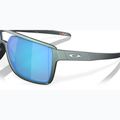 Akiniai nuo saulės Oakley Castel matte silver/blue colorshift/prizm sapphire 6