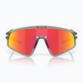 Akiniai nuo saulės Oakley Latch Panel grey ink/prizm ruby 3