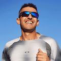Akiniai nuo saulės Oakley Bisphaera matte grey camo/prizm sapphire polarized 9
