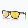 Akiniai nuo saulės Oakley Frogskins Hybrid matte black/prizm 24k polar