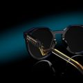 Akiniai nuo saulės Oakley HSTN Kylian Mbappé Signature Series navy trans blue/prizm 24k polarized 5