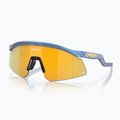 Akiniai nuo saulės Oakley Hydra Fortnite matte cyan blue/clear shift prizm 24k 2