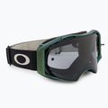 Dviračių akiniai Oakley Airbrake MTB black green colorshift/light grey