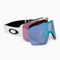 Slidinėjimo akiniai Oakley Line Miner Pro M matte white/prizm rose/prizm sapphire