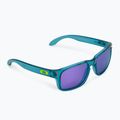 Vaikiški akiniai nuo saulės Oakley Holbrook XXS transparent arctic surf/prizm violet