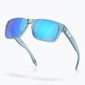Vaikiški akiniai nuo saulės Oakley Holbrook XXS transparent stonewash/prizm sapphire 4