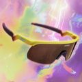 Vaikiški akiniai nuo saulės Oakley Resistor yellow/prizm tungsten 8