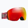 Slidinėjimo akiniai Oakley Flight Deck L red eddie/prizm snow torch iridium