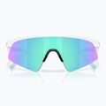 "Oakley Resistor Sweep" poliruoti balti / prizmės safyro akiniai nuo saulės vaikams 2