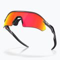 "Oakley Radar Plate" matiniai anglies/prizmės rubino akiniai nuo saulės 4