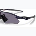"Oakley Radar Plate" akiniai nuo saulės poliruoti tamsiai pilki/prizmine pilka spalva 5
