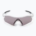 "Oakley Radar Plate" poliruoti balti / prizmės skalūno akiniai nuo saulės 2