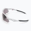 "Oakley Radar Plate" poliruoti balti / prizmės skalūno akiniai nuo saulės 4