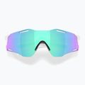 Akiniai nuo saulės Oakley Cybr Zero polished white/prizm sapphire 2