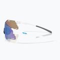 Akiniai nuo saulės Oakley Cybr Zero polished white/prizm sapphire 5