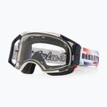Dviračių akiniai Oakley Airbrake MTB Troy Lee Designs ice white/clear