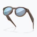 Akiniai su kamera Oakley Meta HSTN brown smoke/prizm deep water polarized 4