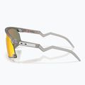 Akiniai nuo saulės Oakley Bxtr matte grey ink/prizm ruby 5