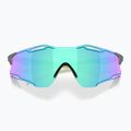 Akiniai nuo saulės Oakley Cybr Zero matte carbon/prizm sapphire with uranium ink 5