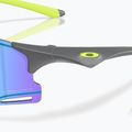 Akiniai nuo saulės Oakley Cybr Zero matte carbon/prizm sapphire with uranium ink 6