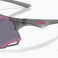 Akiniai nuo saulės Oakley Cybr Dyno matte grey smoke/prizm grey with pink ink 6